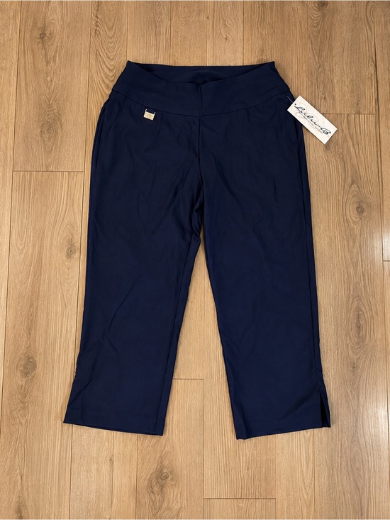 Lulu-B Pants - NWT Lulu-B Bangladine Contemporary Capri Pants in Navy, Size 6
